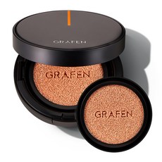 GRAFEN 遮瑕氣墊粉底 15g+補充裝 15g+泡沫洗面乳 3ml, 3號, 1套