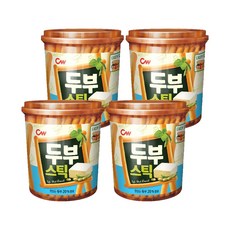 CW Food 芝麻豆腐餅乾棒 含有20%的豆腐, 220g, 4盒