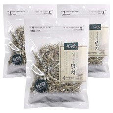어가찬 은빛 품은 볶음조림용 멸치, 180g, 3개
