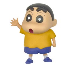 BANDAI BP 蠟筆小新 大大的SOFVIMATES 野原新之助 漫畫色VER 公仔, 1盒