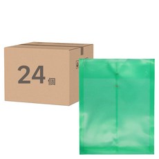 直式附繩公文袋 12個, 綠色, 2組