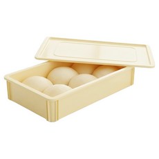 LIVINGMATE 韓國製 PP 烘焙麵糰盒 + 蓋子組合, 1套