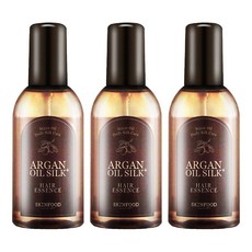 스킨푸드 아르간 오일 실크플러스 헤어에센스, 100ml, 3개