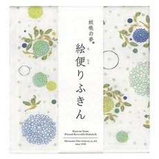 Nawrap 丸山印花廚房巾, 夏日繡球花, 1個
