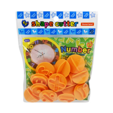 Donerland 壓模模型 數學符號 黏土模具組, 1包, 34g