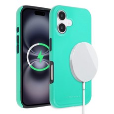 심플리로어 맥세이프 호환 레인보우 범퍼 휴대폰 케이스