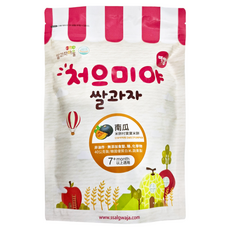 Ssalgwaja 米餅村 寶寶米餅, 南瓜, 40g, 1包