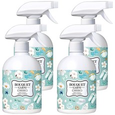 BOUQUET GARNI 衣物纖維除臭劑 柔軟棉香 原裝瓶, 500ml, 4個
