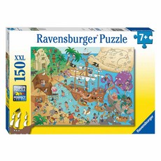 Ravensburger 維寶 拼圖 RV13349 XXL 150片 7歲以上, 海盜島, 1盒