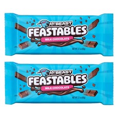 FEASTABLES MrBeast 牛奶巧克力, 2個, 60g