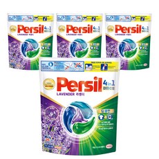 퍼실 디스크 캡슐세제 라벤더, 26개입, 4개