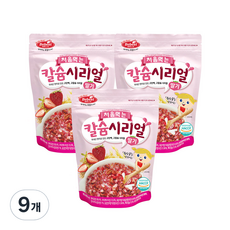 베베스트 처음먹는 칼슘 시리얼, 9개, 딸기