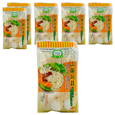 大雪山農場 山藥蒟蒻麵, Q彈滑順不軟爛, 天然食材, 無添加色素, 250g, 6包