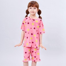 Kidsline 兒童款 Playtime 涼感短袖睡衣 上下套裝