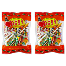 黑熊 鑫豪 米國捲 蛋黃捲 台灣古早味零嘴, 250g, 2袋