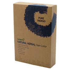 nahemi 娜禾蜜 草本增色護髮粉 100g- 遮蓋灰白髮 無化學 無PPD 無阿摩尼亞, 靛紫藍, 1盒