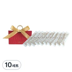 Daols 純粹香蜂蜜棒感謝禮盒 10入 紅色, 10套, 100g