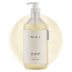 NINEMILA 扁柏保濕洗髮露 黑莓香, 1瓶, 1L