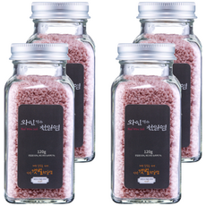 손봉훈신안갯벌천일염 솔트레인보우 천일염, 120g, 4개