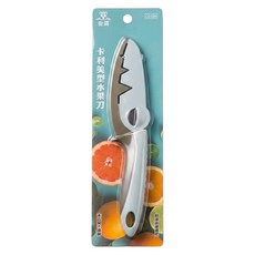 金獎 卡利美型水果刀 C6104, 灰色 + 白色, 1支