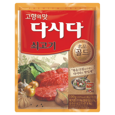 다시다 명품 골드 쇠고기, 100g, 1개
