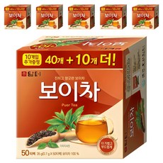 Damtuh 丹特 普洱茶包, 700mg, 50包, 6盒