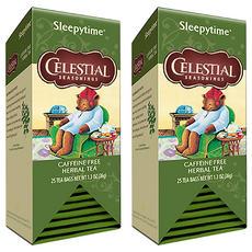 CELESTIAL SEASONINGS 詩尚草本 睡前草本茶 無咖啡因, 1.48g, 25包, 2盒