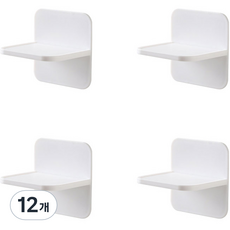 EVER HOUSE 多用途家具牆壁保護墊, 白色, 12個