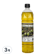 시에라데유티엘 올리브오일, 1L, 3개