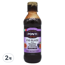 PONTI 無花果巴薩米克淋醬, 2個, 240g