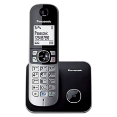 Panasonic DECT 節能數位無線電話 極致黑, KX-TG6811CX