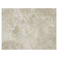 京太陽 大理石紋防油貼紙 六角磚, 1個