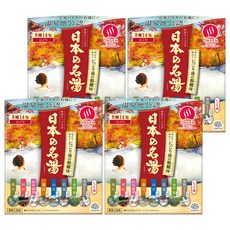 바스크린 일본의 명탕 입욕제 뽀얀탕의 묘미, 420g, 4개