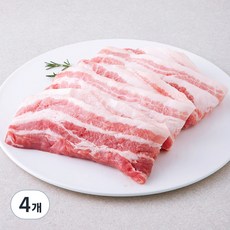 동원 멕시코산 삼겹살 구이용 (냉장), 500g, 4개