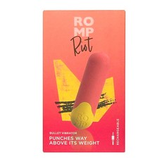德國 ROMP Riot 迷你子彈震動器 70 x 20mm, 橘色 + 黃色, 1個