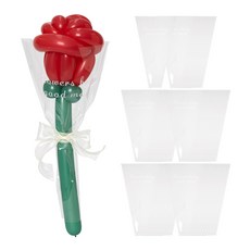 joyparty 花束包裝袋, 透明英文, 50個