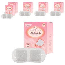 AVCA 幫助熟睡溫熱睡眠眼罩 無香型, 12入, 6個