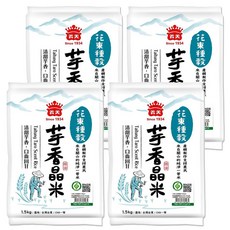義美 花東種榖 芋香晶米 一等, CNS一等, 1.5kg, 4包