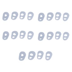 탑피아 간편한 기타 연주 실리콘 골무 약지 투명, 20개