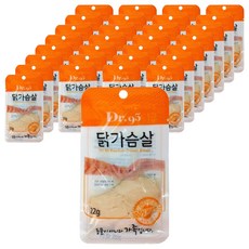 닥터95 반려동물 촉촉 간식, 닭가슴살, 22g, 54개