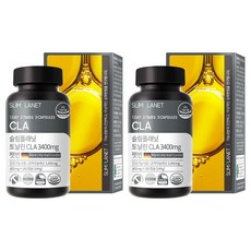 slimplanet Tonalin CLA 3400mg軟膠囊 144g, 180顆, 2罐