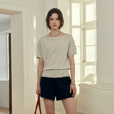 JUCY JUDY 女款船型領套頭針織衫 J1KT321A