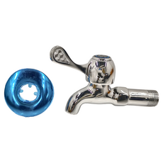 陶瓷單把手長栓, 銅製, 台灣產, 146g, 1個