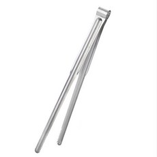 ezHome 家庭生活的達人 304不鏽鋼萬用食物夾, 廚房用品, 帶防滑鋸齒設計, 1支, 單一顏色