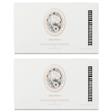 VERT BLANC 柔軟去靜電烘衣紙, 30張, 2盒