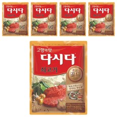 다시다 명품 골드 쇠고기, 100g, 5개