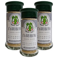 松井 白胡椒粉, 30g, 3瓶