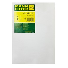 MANN FILTER 空調濾清器, CU 1721-2, 1盒