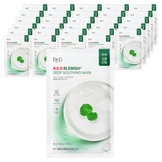 닥터지 레드 블레미쉬 딥 수딩 마스크, 10개입, 5개