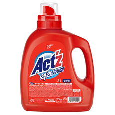 액츠 파워젤 액상세제 일반용 본품, 3L, 1개